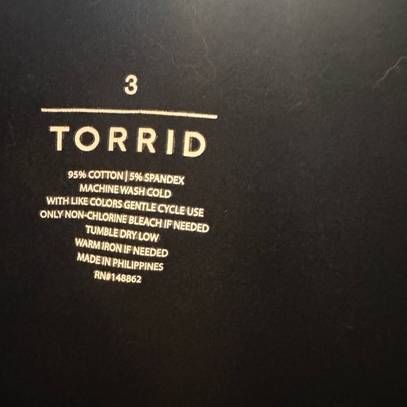 NWOT Torrid Black bodysuit - Picture 5 of 5
